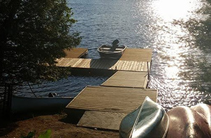 dock on the lake